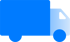 Blue Gradient Icon Delivery Truck